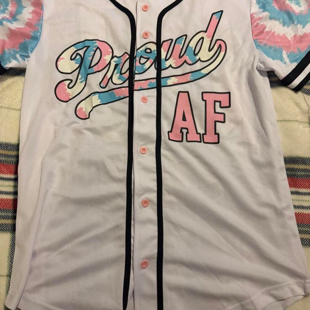 Trans Pride Jersey Size Small